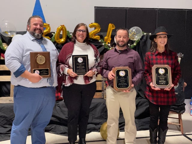 The Falls Chamber of Commerce Award recipients 2021